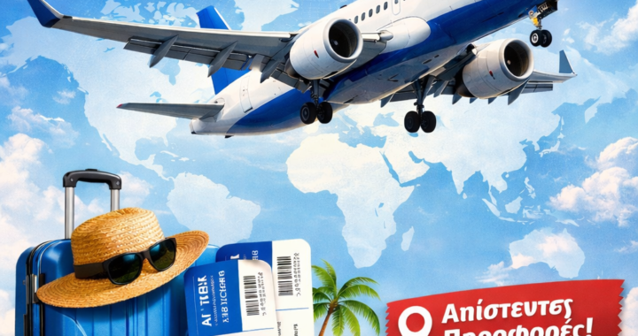 ✈️ Ανακάλυψε τις Καλύτερες Προσφορές σε Αεροπορικά Εισιτήρια